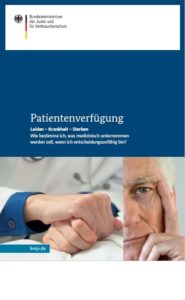 Patientenverfügung Broschüre zum Download